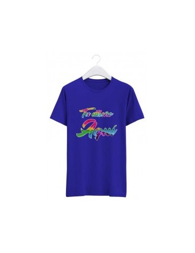 Camisetas azules
