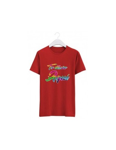Camisetas rojas