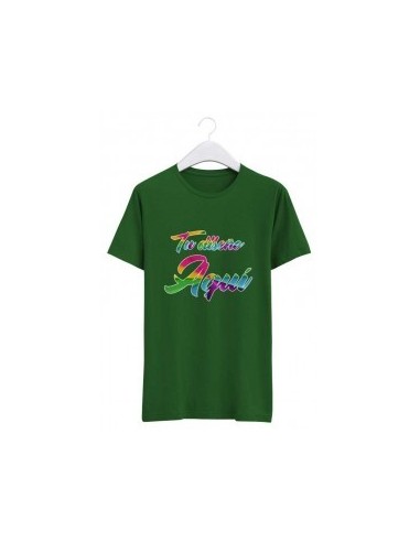 Camisetas verdes