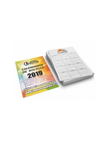 Calendarios de bolsillo