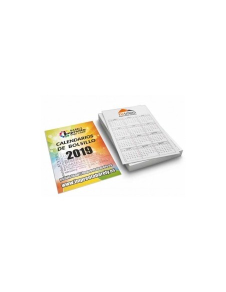Calendarios de bolsillo