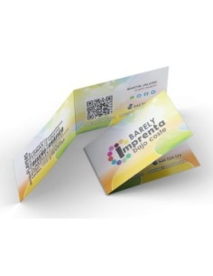 Tarjetas plegadas